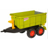 Rolly toys Container Причіп для трактора 125166 салатовий