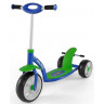 Milly Mally Самокат Scooter Сrazy-active цвет: Blue/green