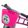 Firstbike Велосипедная корзина цвет: розовый