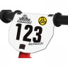 Strider Наклейки-цифри + табличка для велобігів Number plate