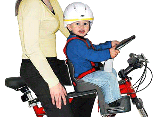 Выбор детского велокресла