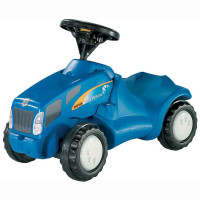 Rolly minitrac Чудомобіль 132089 New Holland T6010 Синій