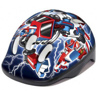 Шлем XS Kidy Robots blue 49-55 HM-BS244