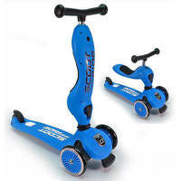 Велобіг+самокат 2 в 1 HighwayKick blue / Синій