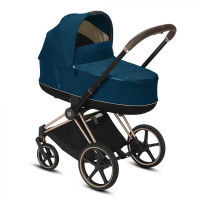 Коляска Priam 2 в 1 Mountain blue (rose gold)