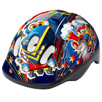 Шлем S Kidy Trains blue 48-52 HM-BS239
