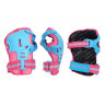 SMJ sport Защита на колени локти запястья S CR368 Pink/blue