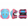 SMJ sport Защита на колени локти запястья L CR368 Pink/blue