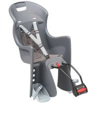 Велокресло детское Boodie FF Dark grey/silver 8630400003