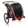 Baby Jogger Велопричіп-коляска POD crimson/gray