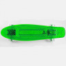 SMJ sport Скейт Пенни Борд с подсветкой Green led BS-2206 PC