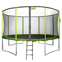 Детский батут 16 FT, диаметр-487 см. цвет: Green