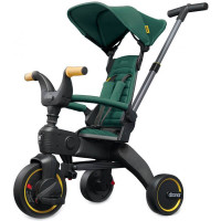 Велосипед трехколесный Liki Trike S5 c подстаканником Racing green