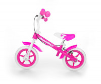 Беговел Dragon Pink с ручным тормозом