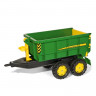 Rolly toys Container Причіп для трактора 125098 зелений