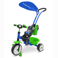 Велосипед трехколесный Boby delux цвет: Blue/green