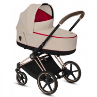 Коляска универсальная Priam 2 в 1 Ferrari-Silver grey Rose gold