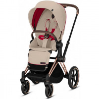 Прогулочная коляска Priam Ferrari-Silver grey Rose gold