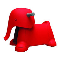 Дитяча машинка каталка Yetizoo Elephant колір: red / Червона