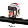 Crazy-stuff Дзвоник для велосипеда Zebra 520213