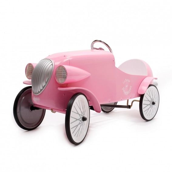 Педальная машина Pink Race Car 1924R Baghera Купить недорого в Украине