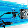 SMJ sport Скейт Penny Board с подсветкой доски Blue led BS-2206 PC