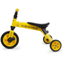 Дитячий триколісний велосипед T701 Yellow / Жовтий