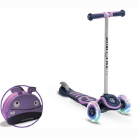 Самокат T3 Led and Bag Purple 2000-501