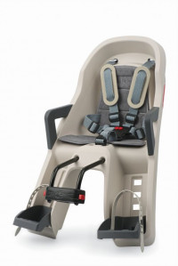 Дитяче велокрісло Guppy Mini Baby Seat Cream/grey 8639400011