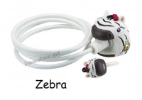 Замок на велосипед Zebra 240155