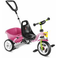 Триколісний дитячий велосипед 1S Pink/kiwi 2225
