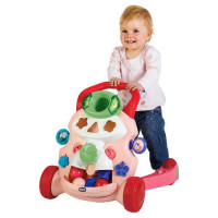 Ходунки детские Baby steps activity walker pink
