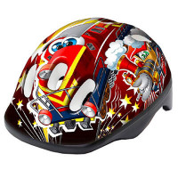 Шолом велосипедний дитячий XS 49-55 Kidy Trains red HM-BS242