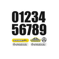 Наклейки-цифри для велобігів Numbers