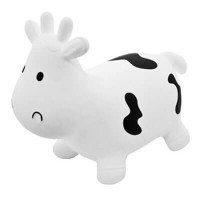 Стрибун Корова Jumping cow White 01