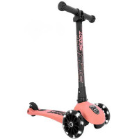 Cамокат дитячий HighwayKick 3 Led Peach