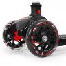 SMJ sport Самокат триколісний колесами які світяться Explore Black red AF-WG05
